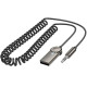 Bluetooth аудіо ресивер Borofone BC56 Peaceful (AUX 3.5mm+USB-A)