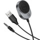Bluetooth аудіо ресивер Hoco E150 Path (AUX 3.5mm+USB-A)