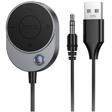 Bluetooth аудіо ресивер Hoco E150 Path (AUX 3.5mm+USB-A)