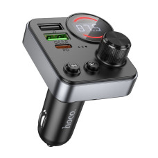 АЗП FM модулятор Hoco E86 Alegria PD30W+QC3.0 48W (2USB-A/1C)