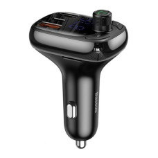 АЗП FM модулятор Baseus S-13 36W (2USB-A/1C) (CCMT000101)