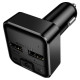 АЗП FM модулятор Borofone BC63 Selecto QC3.0 (2USB-A)