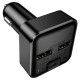 АЗП FM модулятор Borofone BC63 Selecto QC3.0 (2USB-A)