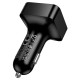 АЗП FM модулятор Borofone BC63 Selecto QC3.0 (2USB-A)