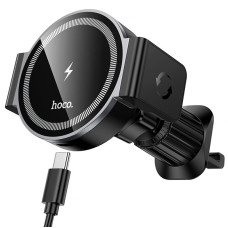 Автотримач з БЗП Hoco HW35 Power 15W (air outlet)
