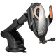 Автотримач з БЗП Hoco HW34 Blue whale 3-axis linkage wireless 15W (center console)