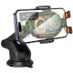 Автотримач з БЗП Hoco HW34 Blue whale 3-axis linkage wireless 15W (center console)