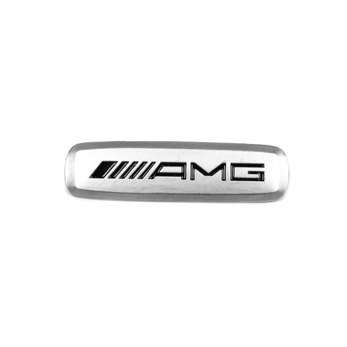 AMG Шильдик алюмінієвий для килимків (1шт) для Mercedes-Benz