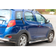 Бічні труби (2 шт., нерж.) для Chery Beat 2009-2015 рр.