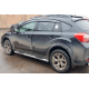 Бічні труби BB002 (2 шт., нерж.) для Subaru XV 2011-2017 рр.