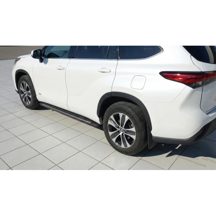 Бокові підніжки OEM (2024-2026, 2 шт., Алюміній) для Toyota Highlander 2019- рр.