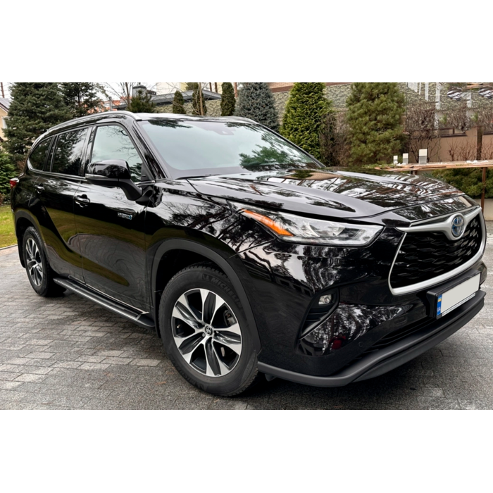 Бокові підніжки OEM (2024-2026, 2 шт., Алюміній) для Toyota Highlander 2019- рр.