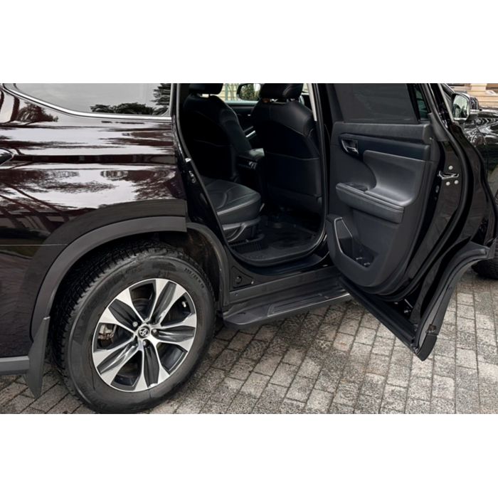 Бокові підніжки OEM (2024-2026, 2 шт., Алюміній) для Toyota Highlander 2019- рр.