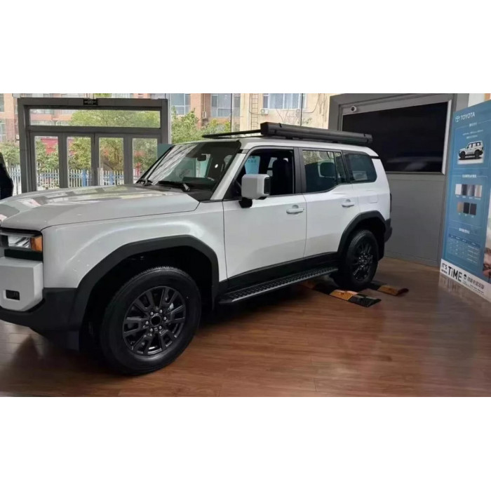 Бокові пороги (2 шт) для Toyota Land Cruiser Prado 250 2023- рр.