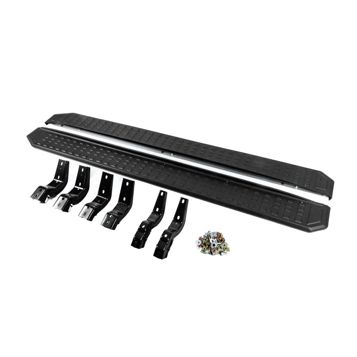 Бокові пороги (2 шт) для Toyota Land Cruiser Prado 250 2023- рр.