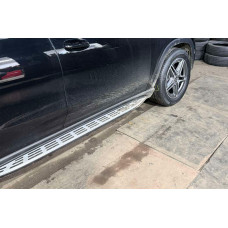Бокові пороги (2 шт, OEM) для Mercedes GLE W167 2018- рр
