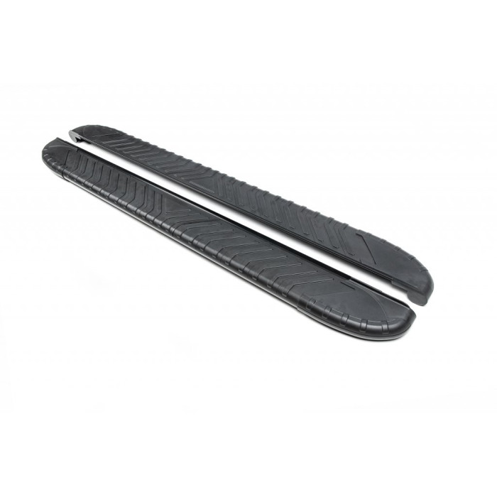Бокові пороги Bosphore Black (2 шт., Алюміній) Довжина 173 см
