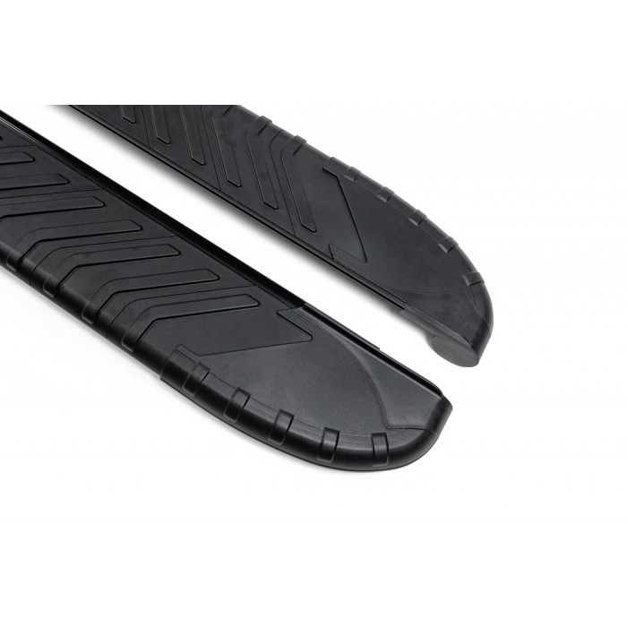 Бокові пороги Bosphore Black (2 шт., Алюміній) Довжина 173 см