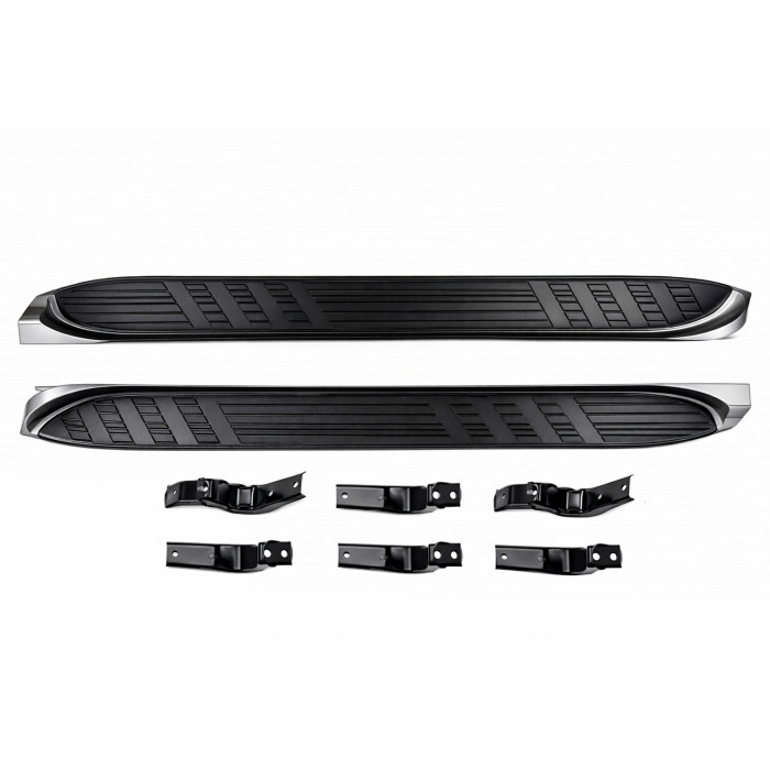 Бокові пороги HARMS (2 шт) для Toyota Land Cruiser Prado 120 2002-2009 рр.