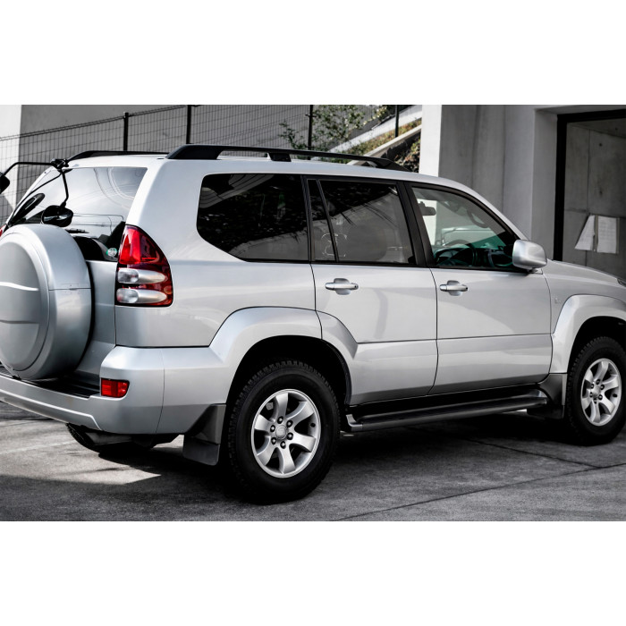 Бокові пороги HARMS (2 шт) для Toyota Land Cruiser Prado 120 2002-2009 рр.