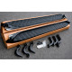 Бокові пороги HARMS (2 шт) для Toyota Land Cruiser Prado 120 2002-2009 рр.