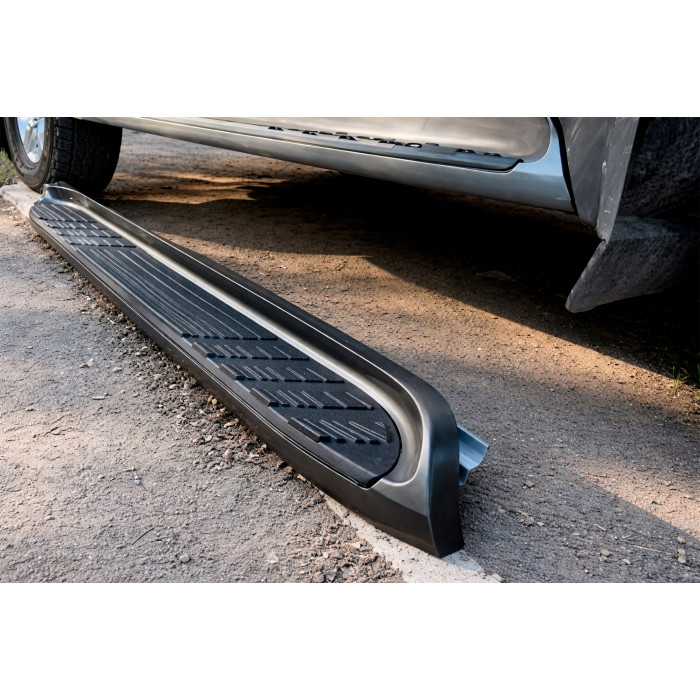 Бокові пороги HARMS (2 шт) для Toyota Land Cruiser Prado 120 2002-2009 рр.