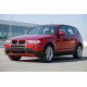 Бокові пороги Maya Red (2 шт., Алюміній) для BMW X3 E83 2003-2010 рр.