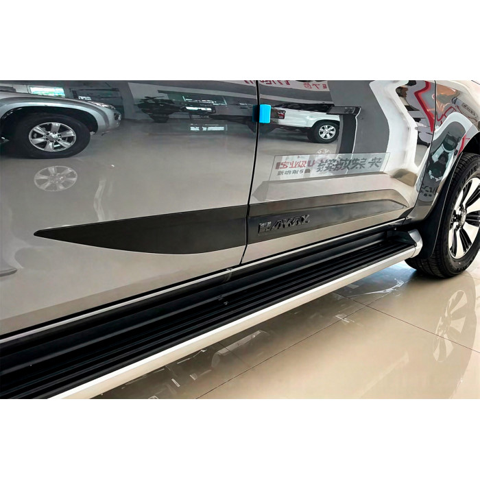 Бокові пороги OEM (2 шт) для Isuzu D-Max 2019- рр.