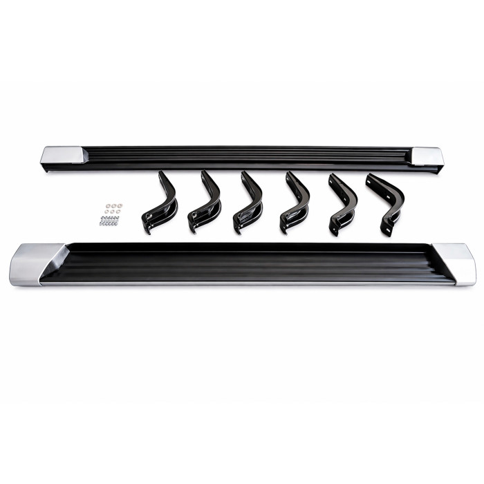 Бокові пороги OEM (2 шт) для Mitsubishi L200 2015-2024 рр.