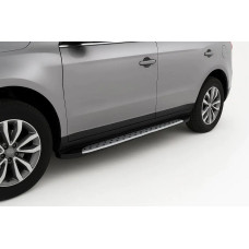Бокові пороги OEM (Без кріплень, 2014-2026) для Geely Emgrand X7 2011- рр