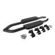Бокові пороги OEM Black (для 90, 2 шт) для Land Rover Defender 2019- рр.