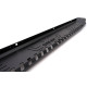 Боковые пороги Dakar V1 без LED (2 шт, металл) для Isuzu D-Max 2011-2019 рр.