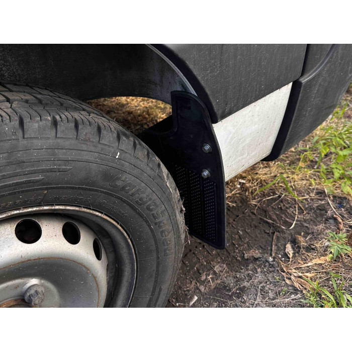 Бризковики Premium прямі (2 шт, гума) для Renault Master 1998-2010 рр.