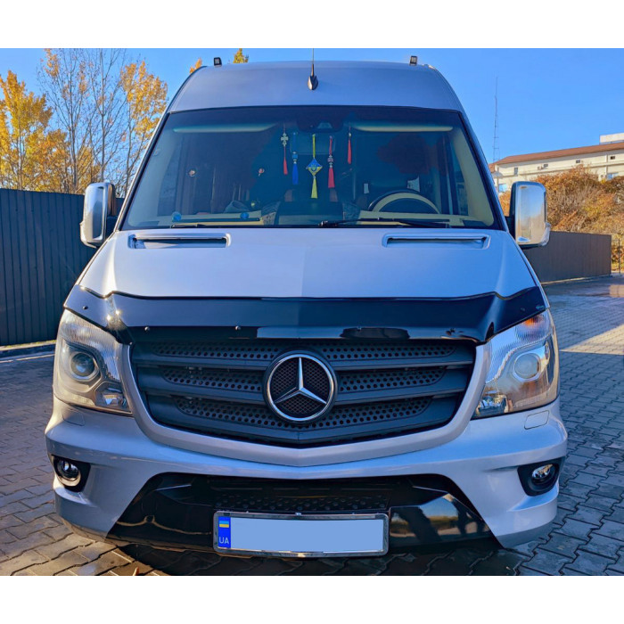 Дефлектор капота 2013-2026 (V1, EuroCap) для Mercedes Sprinter W906 рр