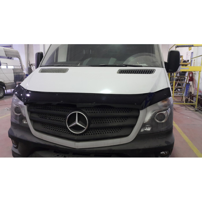 Дефлектор капота 2013-2026 (V1, EuroCap) для Mercedes Sprinter W906 рр