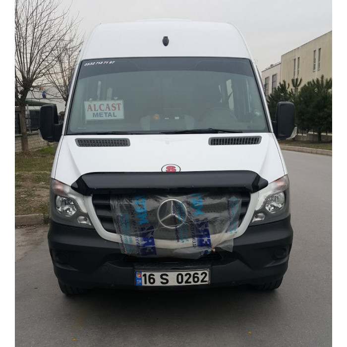 Дефлектор капота 2013-2026 (V2, EuroCap) для Mercedes Sprinter W906 рр