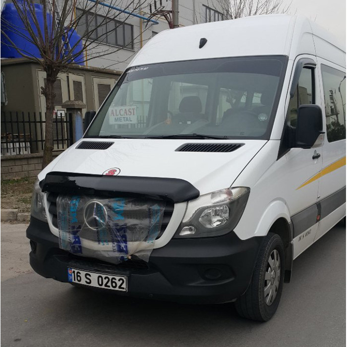 Дефлектор капота 2013-2026 (V2, EuroCap) для Mercedes Sprinter W906 рр