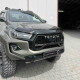 Дефлектор капота (2020-2026, EuroCap) для Toyota Hilux 2015- рр.
