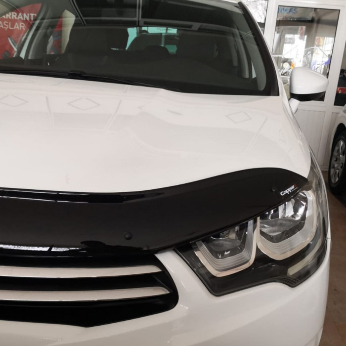 Дефлектор капота (Eurocap) для Citroen C-4 2010-2018 рр.