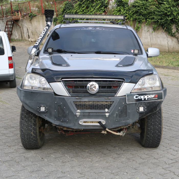 Дефлектор капота (EuroCap) для Kia Sorento I BL 2002-2009 рр