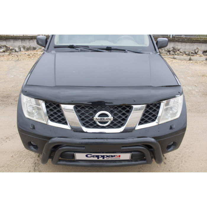 Дефлектор капоту (EuroCap) для Nissan Navara 2006-2015 рр.