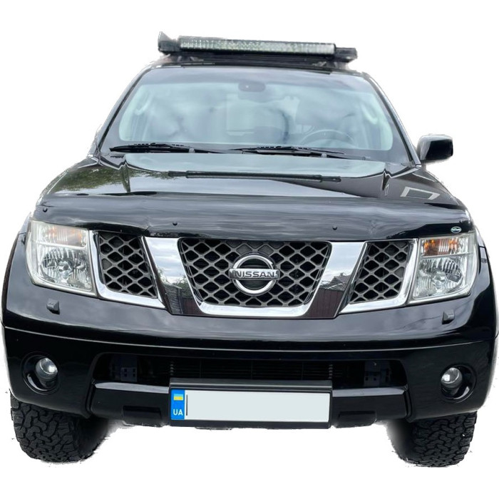 Дефлектор капоту (EuroCap) для Nissan Pathfinder R51 2005-2014 рр.