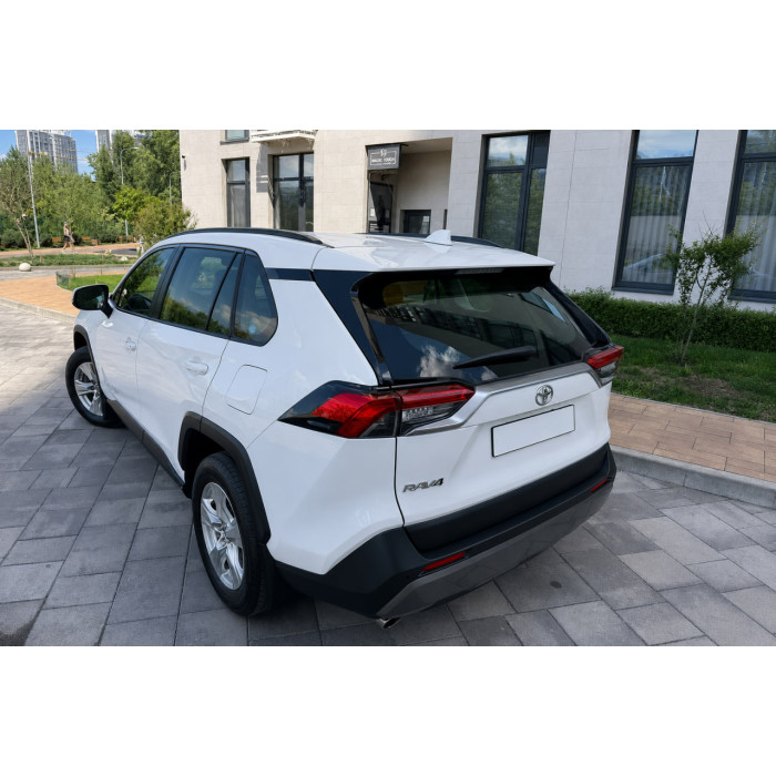 Інтегровані рейлінги чорні OEM V2 (Алюміній) для Toyota Rav 4 2019-2025 рр.