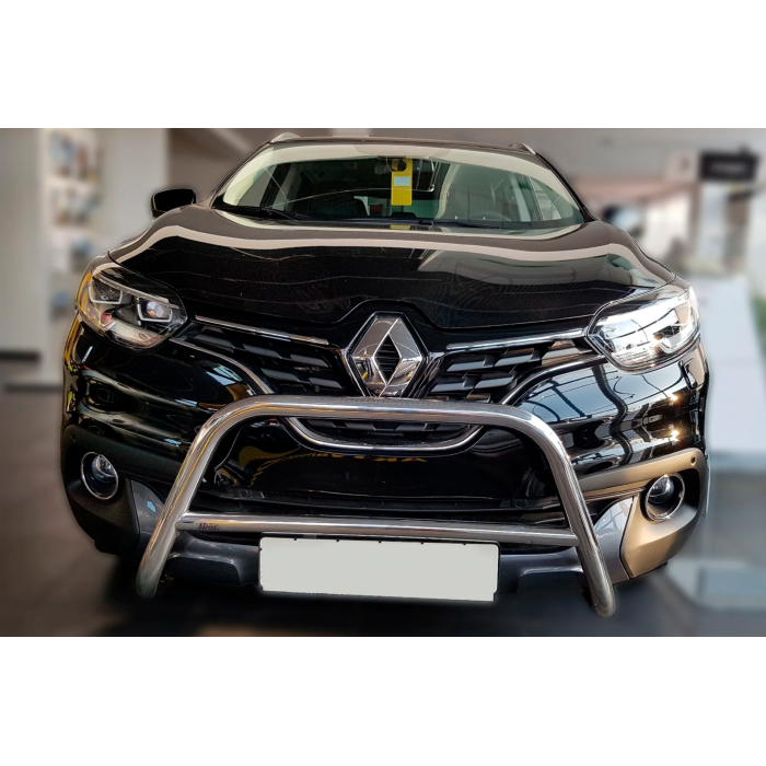 Кенгурятник (нерж) для Renault Kadjar 2015-2022 рр.