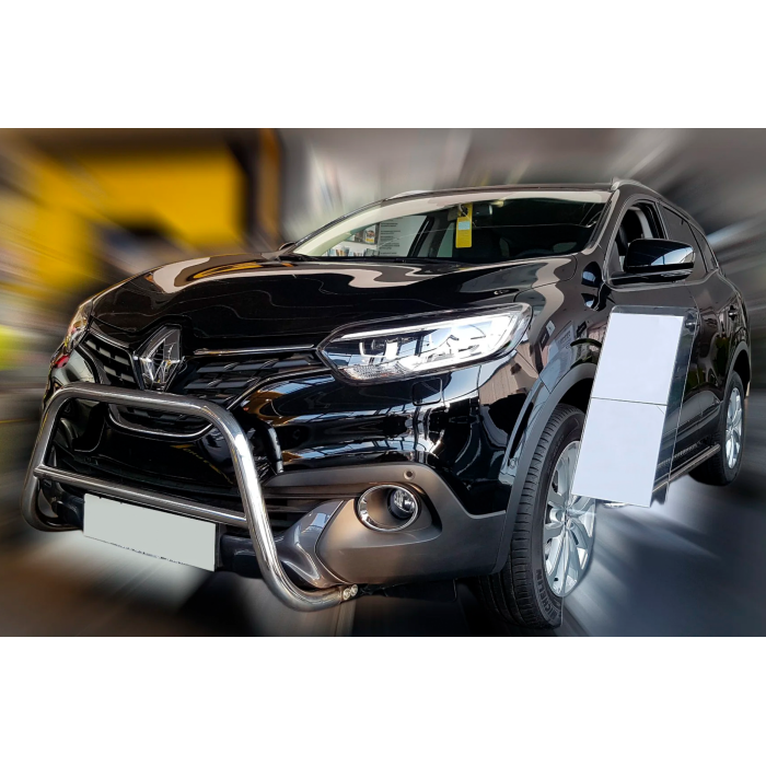 Кенгурятник (нерж) для Renault Kadjar 2015-2022 рр.