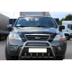 Кенгурятник WT003-2 (нерж.) для Kia Sorento I BL 2002-2009 рр.