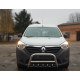Кенгурятник WT003 (нерж) для Dacia Lodgy 2012-2022 рр.