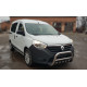 Кенгурятник WT003 (нерж) для Dacia Lodgy 2012-2022 рр.