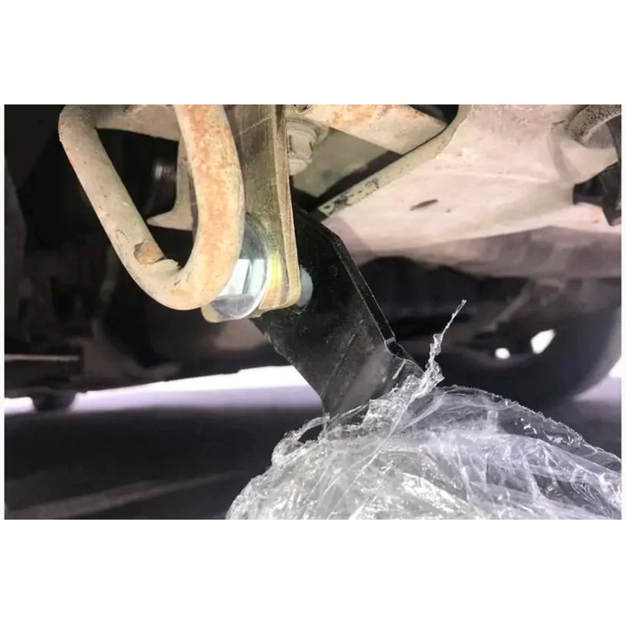 Кенгурятник WT004 з написом Trafic (нерж.) 6 зубів для Renault Trafic 2001-2015 рр.