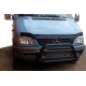 Кенгурятник WT022 Black (нерж.) 1995-2000 для Mercedes Sprinter W901/902/903/904/905 рр.